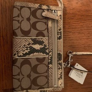 Coach wristlet